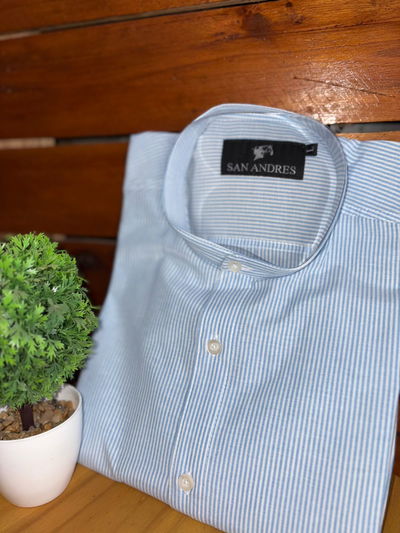 Camisas cuello mao