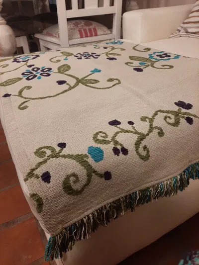 Pie de cama Nona Rameado
