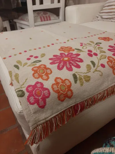 Pie de cama Nona Flores