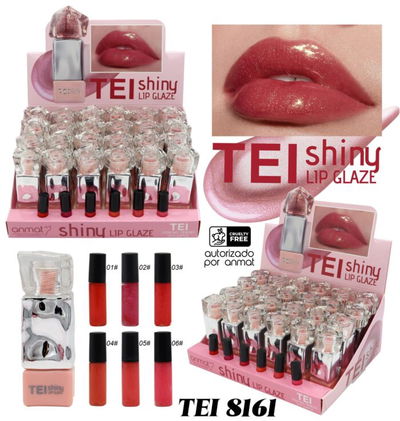 LIP GLOSS PLATEADO TEI