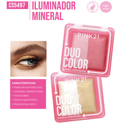 ILUMINADOR MINERAL PINK 21