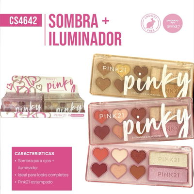 SOMBRA+ILUMINADOR PINKY - PINK21
