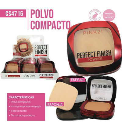 POLVO COMPACTO PINK21