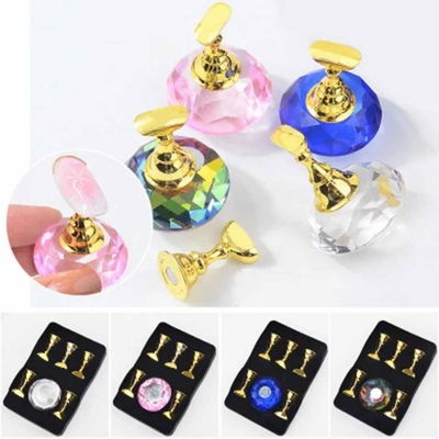 Exhibidor Muestrario De Uñas Con Iman Uñas Apoya Tips X5