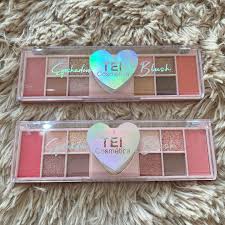PALETA DE SOMBRAS Y RUBOR TEI