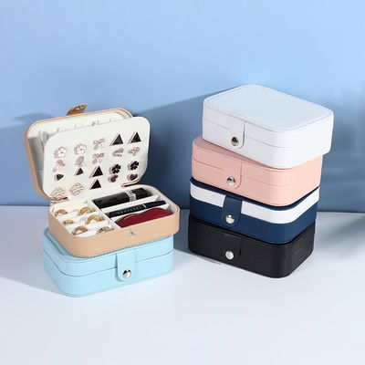 CAJA ORGANIZADORA DE JOYAS RECTANGULAR CON DIVISIÓN 