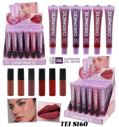 Lip Gloss Matte Chromatic Waterproof - Tei
