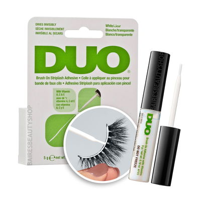 Pegamento para Pestanas Transparente Sin Latex Duo Adhesive