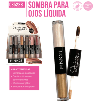 SOMBRA PARA OJOS LIQUIDA - PINK 21