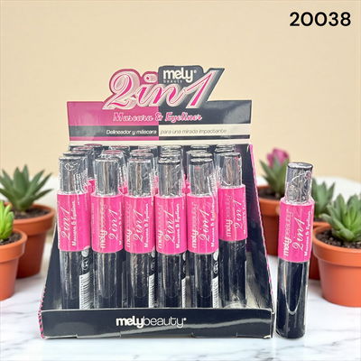 MASCARA PESTAÑAS 2IN1 MELY