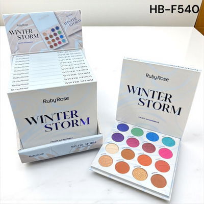 PALETA DE SOMBRA WINTER  STORM - RUBY ROSE