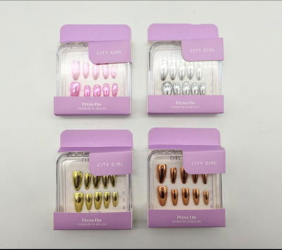 UÑAS PRESS ON - CITY GIRL