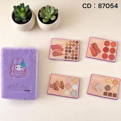 PALETA DE SOMBRAS X4 LIBRO PELUSA