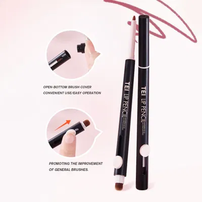 DELINEADOR DE LABIOS CON DIFUMINADOR - TEI