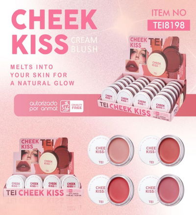 RUBOR EN GEL CHEEK KISS - TEI