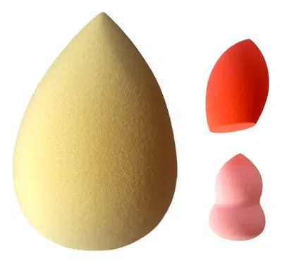 ESPONJA BASE MAQUILLAJE X3