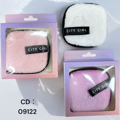 ESPONJA FACIAL CUADRADA CITY GIRL
