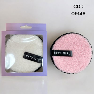 ESPONJA FACIAL REDONDA CITY GIRL