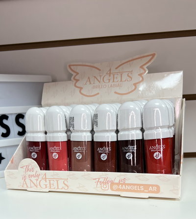 	Brillo Labial 4 Angels – Hidratación y brillo en un solo paso ✨