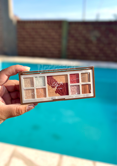 Paleta de sombra y Rubor City Girl 