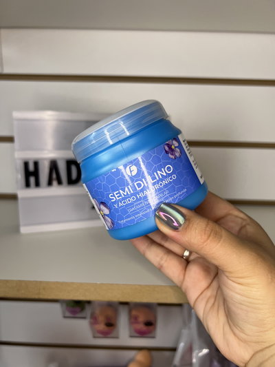 🔵 Mascarilla Semi di Lino – Brillo y Vitalidad