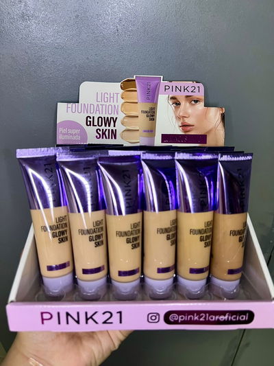 Base liquida Glowy Skin Pink 21