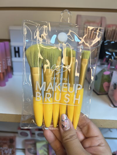 Set x6 brochas City Girl