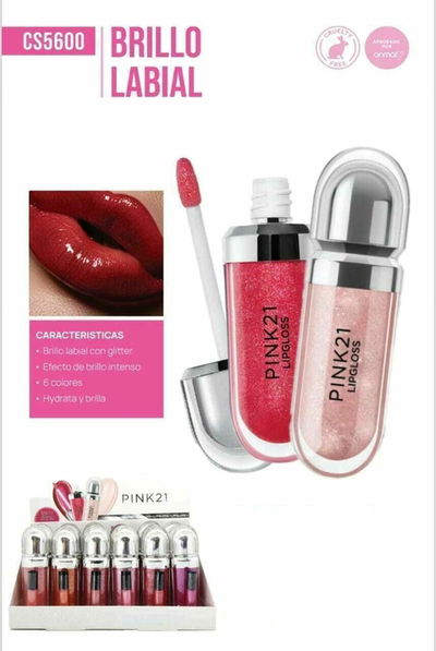 Brillo Labial Pink 21 x3 (MAYORISTA)