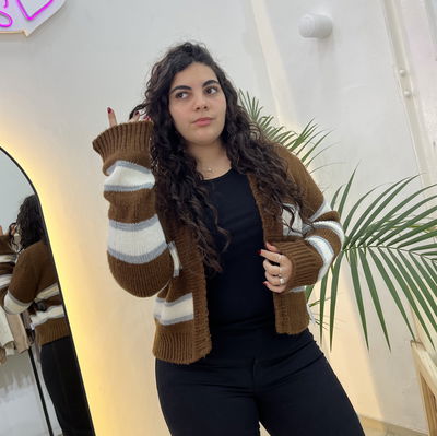 Cardigan Rosa