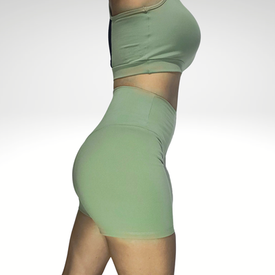 Calza deportiva corta de mujer | ekaya – Verde