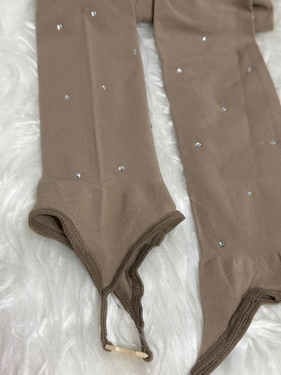 Medias con estribo y strass Modellini modelo Pintitas