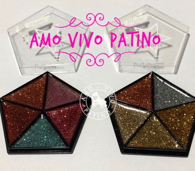 Quinteto de sombras Glitter Classic