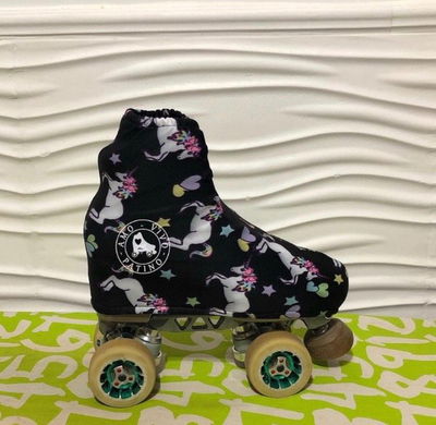 Cubrebotas estampados diseños Unicornios Discontinuos Patín Artistico