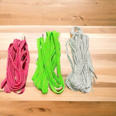 Cordones para patines con lurex