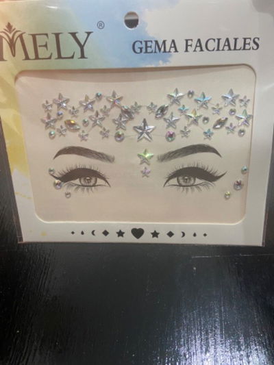 Gemas faciales strass autoadhesivo para el rostro