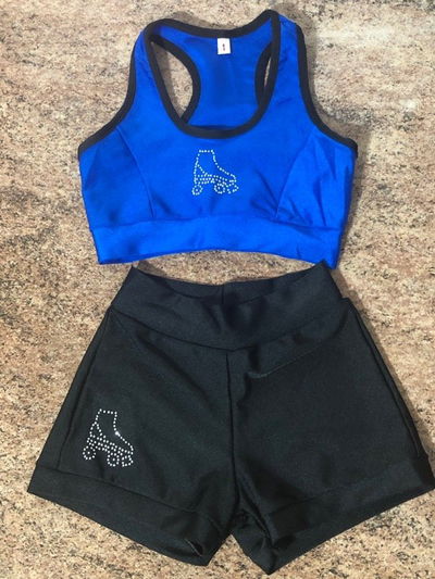 Conjunto deportivo Top y Short de Lycra