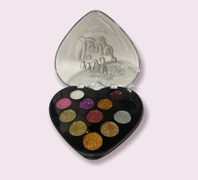 Paleta de sombras glitter My Love