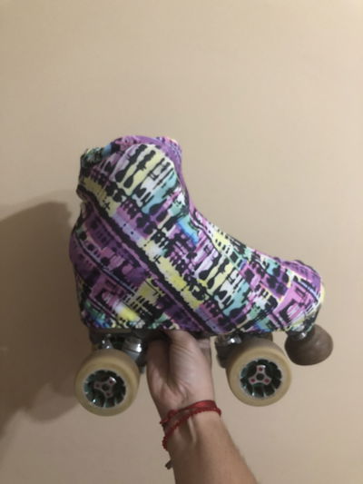 Cubrebotas estampados modelo Multicolor Pastel