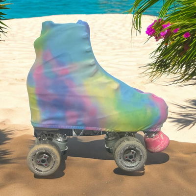 Cubrebotas estampados modelo Aureolas Cromáticas