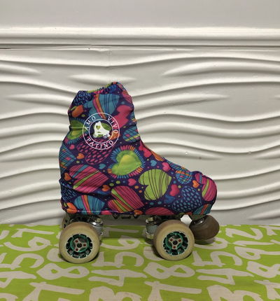 Cubrebotas estampados modelo Corazones