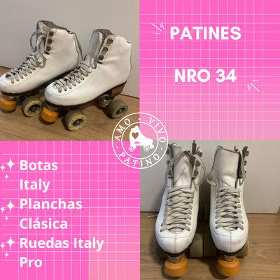 Patines nacionales nro 34