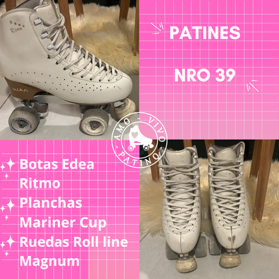 Patines artísticos italianos nro 39