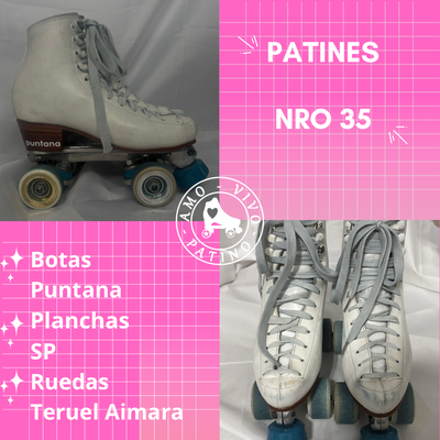 Patines artísticos nro 35