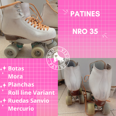 Patines artísticos nro 35 