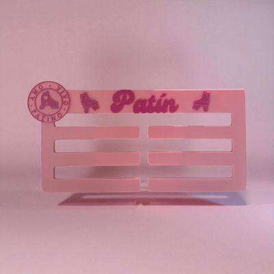 Medalleros chicos Amo Vivo Patino patín artístico