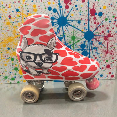 Cubrebotas diseño Frenchie Love