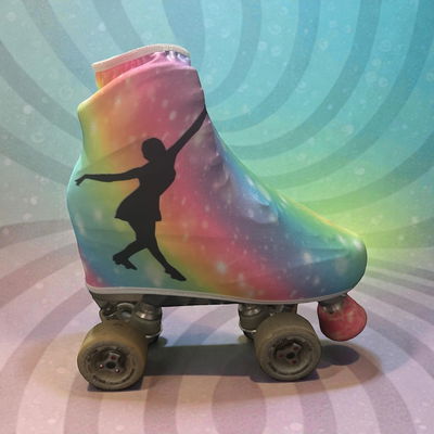 Cubrebotas diseño Patinadora Elegante