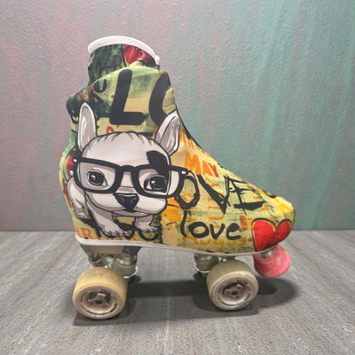 Cubrebotas diseño Bulldog Pop