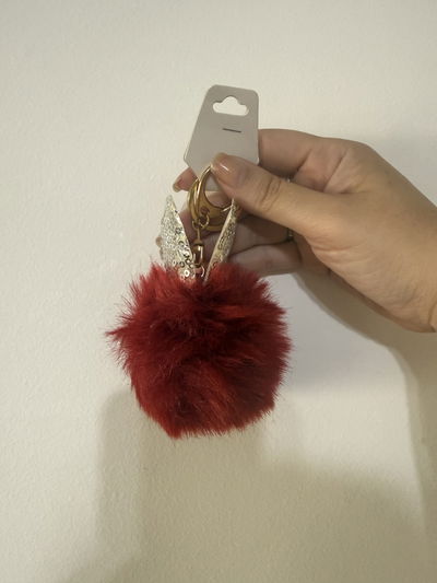Llaveros Pompón