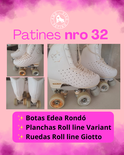Patines artísticos nro 32